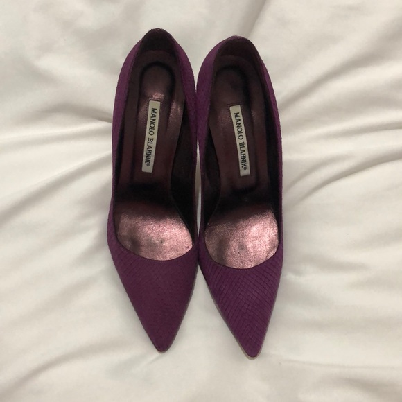 Manolo Blahnik bb heels. 8.5 - Picture 2 of 4